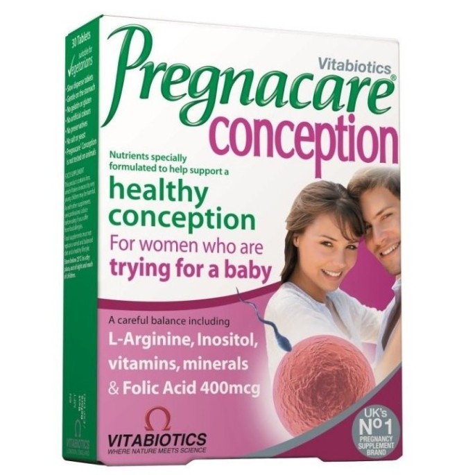 VITABIOTICS PREGNACARE  30 tabs