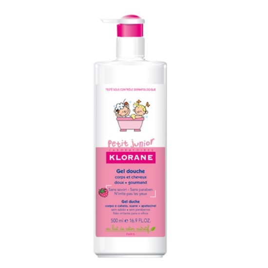 KLORANE Petit junior Σαμπουάν για σώμα και μαλλιά 250 ml
