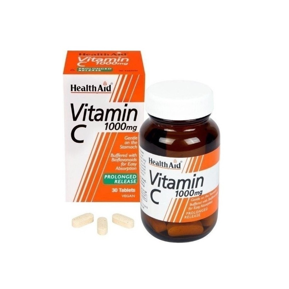 HEALTH AID Vitamin C 1000mg Prolonged Release tablets 30 tabs
