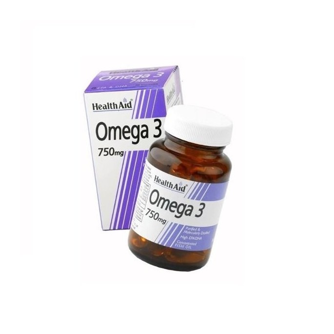 HEALTH AID ΩΜΕΓΑ 3 750 mg ΥΨΗΛΗΣ ΔΡΑΣΤΙΚΟΤΗΤΑΣ EPA/DHA 30 caps