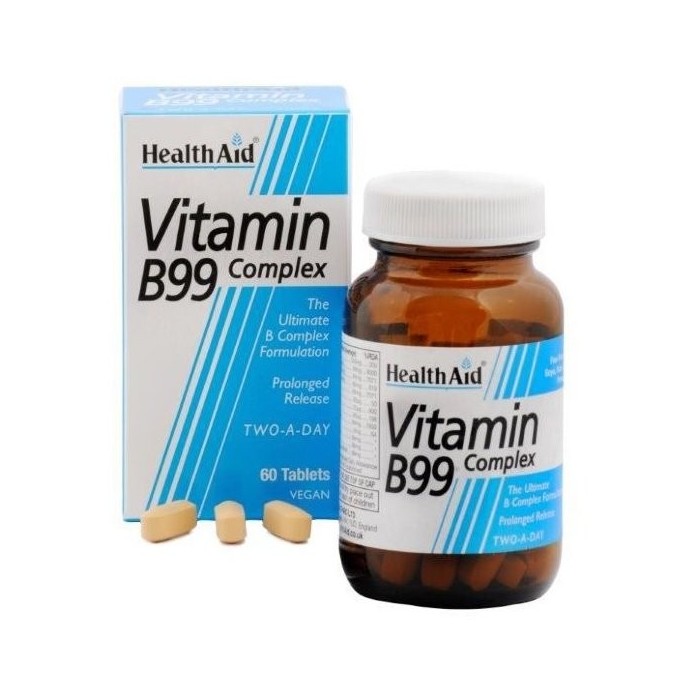 HEALTH AID B50 ΥΠΕΡ ΕΝΙΣΧΥΜΕΝΟΣ ΣΥΝΔΥΑΣΜΟΣ ΒΙΤΑΜΙΝΩΝ 30 vetabs