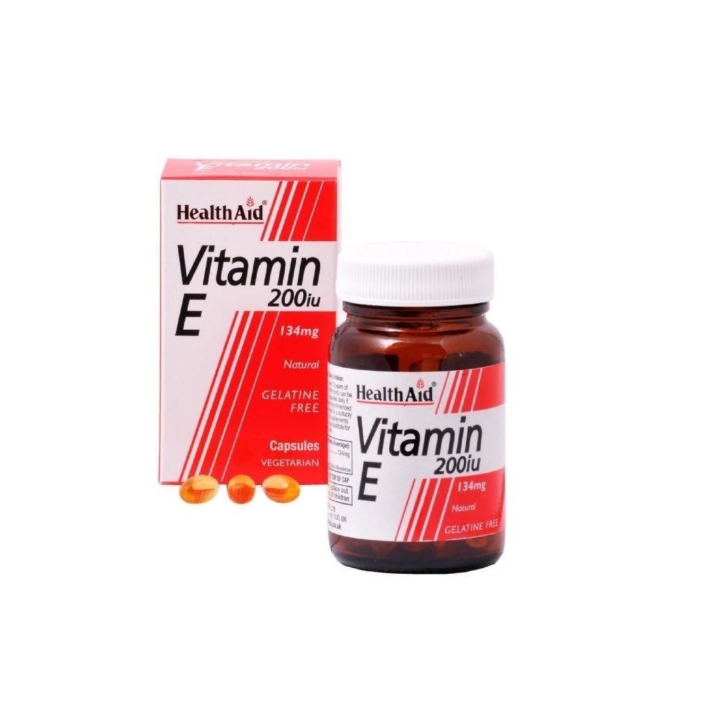 HEALTH AID  ΒΙΤΑΜΙΝΗ Ε 200 Ι.U. 134 mg 60 vecaps