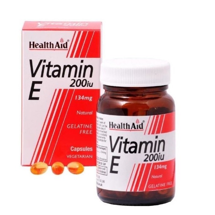 HEALTH AID  ΒΙΤΑΜΙΝΗ Ε 200 Ι.U. 134 mg 60 vecaps