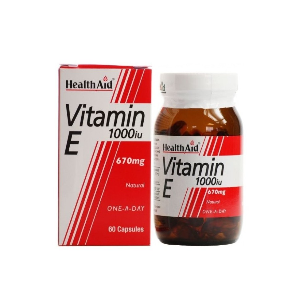 HEALTH AID ΒΙΤΑΜΙΝΗ Ε 1000 I.U.670mg 30 caps
