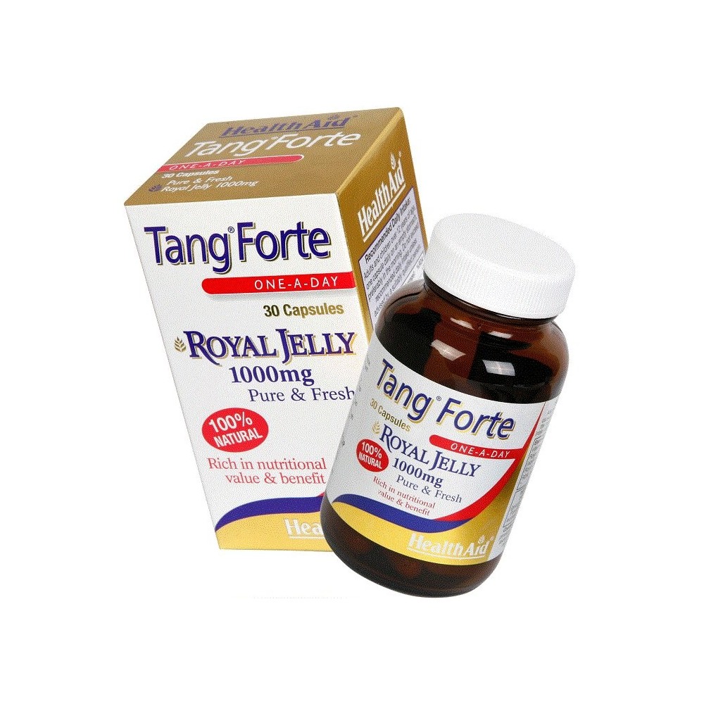 HEALTH AID  Tangforte Βασιλικός πολτός 1000 mg 30 caps