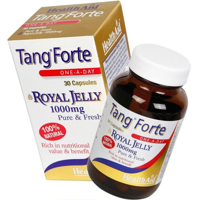 HEALTH AID  Tangforte Βασιλικός πολτός 1000 mg 30 caps