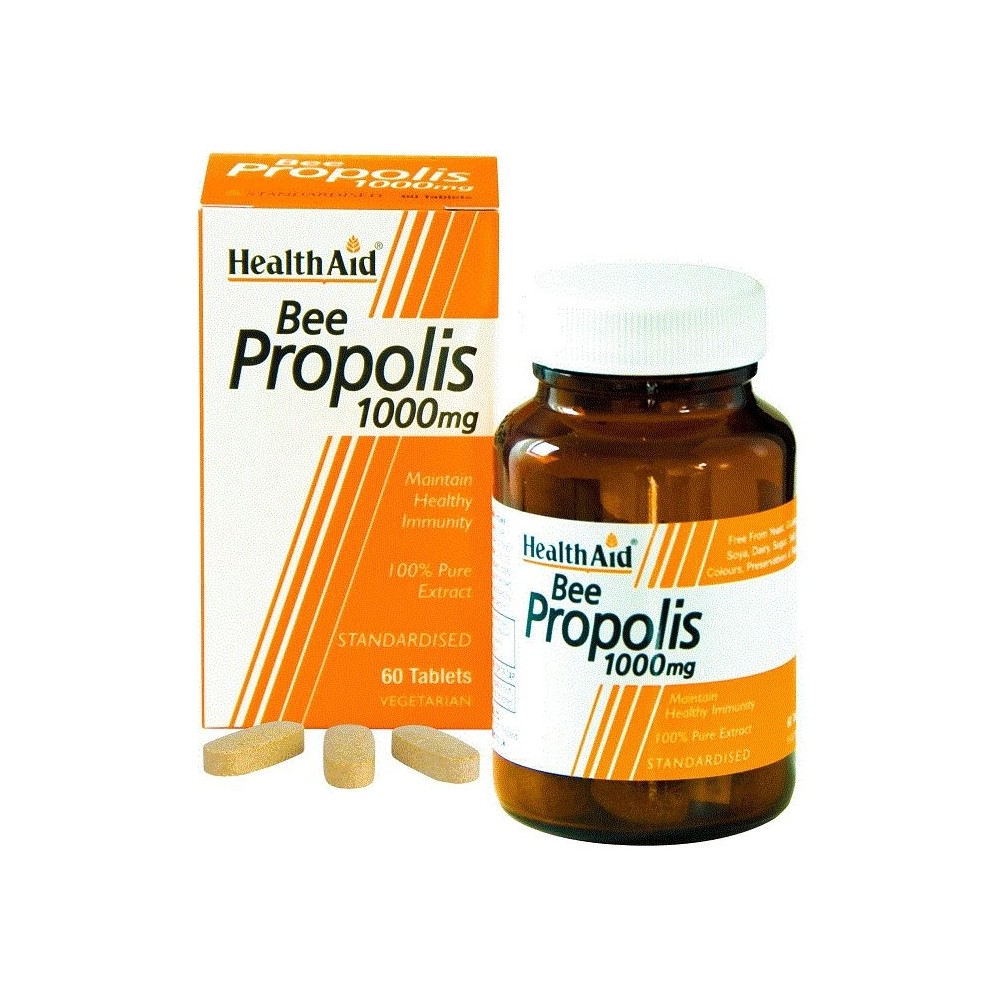 HEALTH AID BEE PROPOLIS 1000 mg 60 tabs