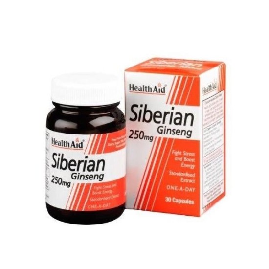 HEALTH AID ΣΙΒΗΡΙΑΝΟ ΤΖΙΝΣΕΝΓΚ 250mg 30 caps
