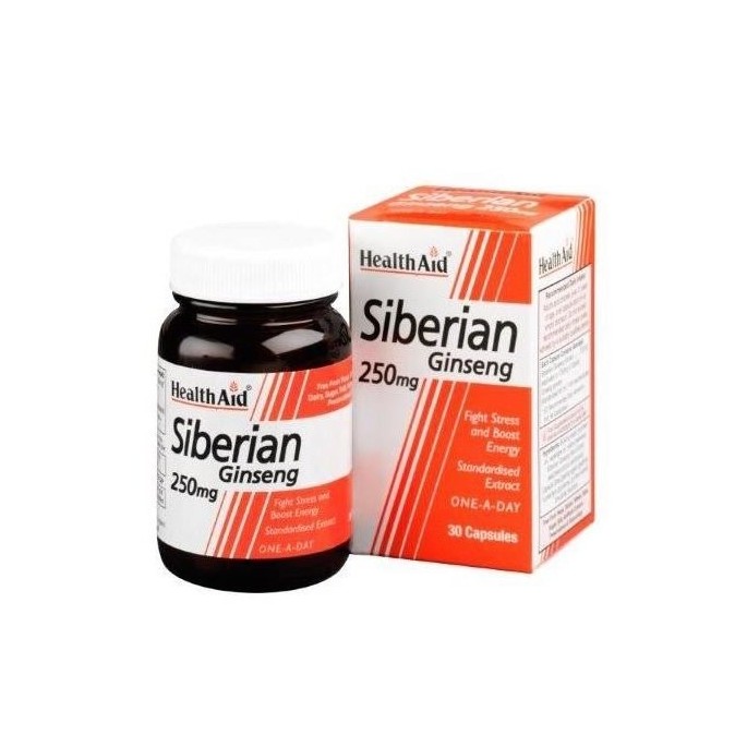 HEALTH AID ΣΙΒΗΡΙΑΝΟ ΤΖΙΝΣΕΝΓΚ 250mg 30 caps