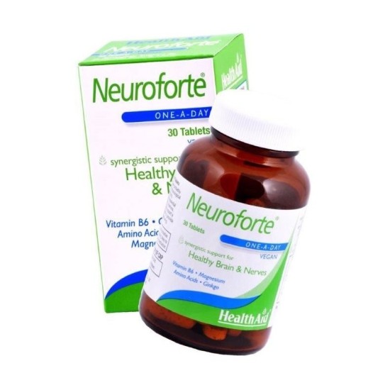 HEALTH AID  NEUROFORTE Αμινοξέα-Βιταμίνες-Λεκιθίνη-Ginkgo Biloba