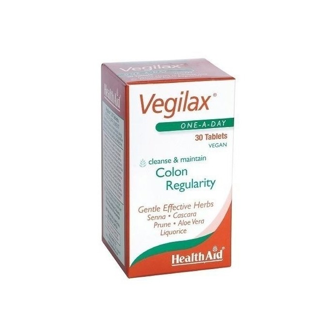 HEALTH AID VEGILAX ΦΥΤΙΚΟ ΥΠΑΚΤΙΚΟ 30 tabs