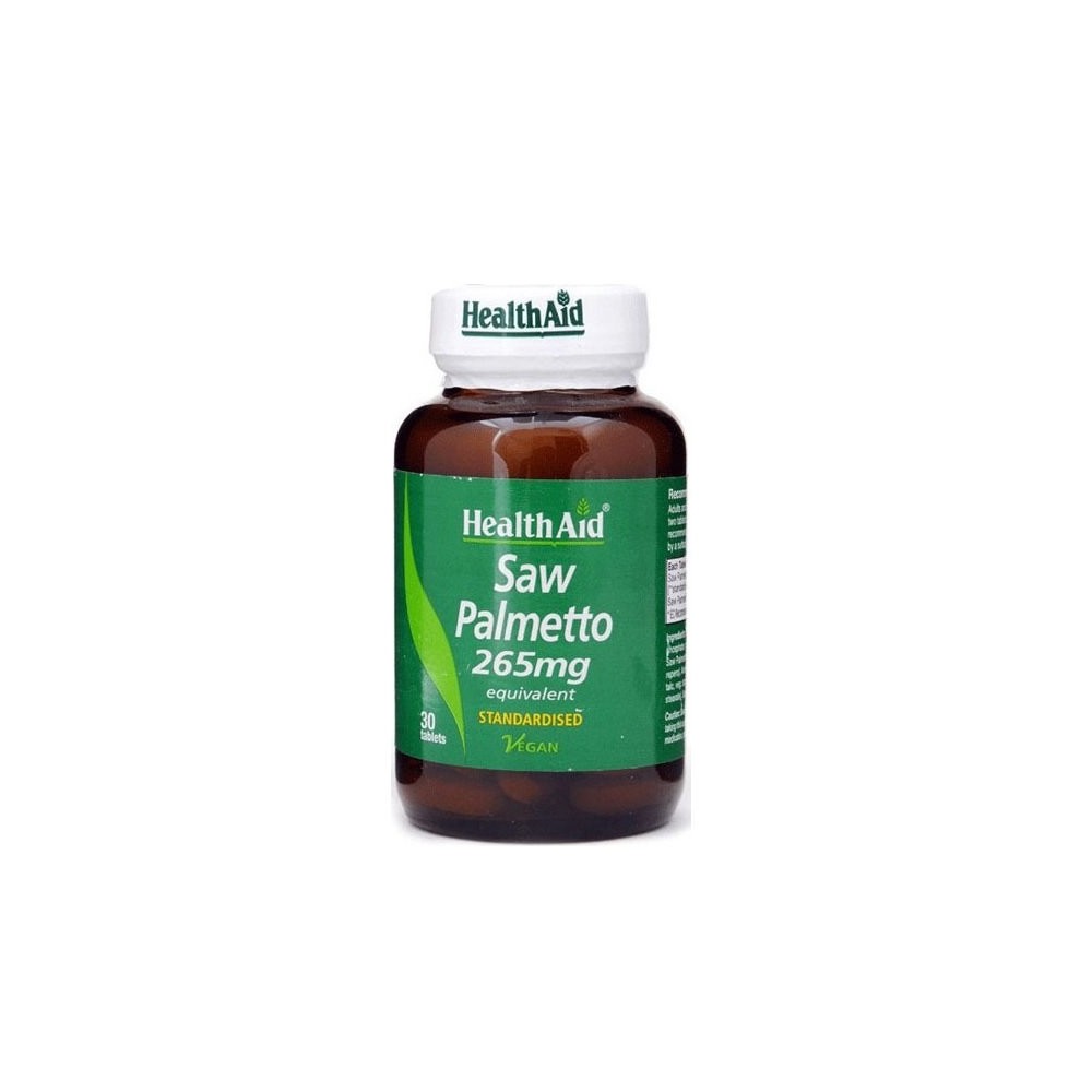 HEALTH AID Saw Palmetto Berry Extract 265 mg 30 vetabs
