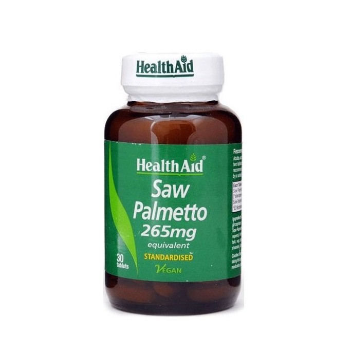 HEALTH AID Saw Palmetto Berry Extract 265 mg 30 vetabs