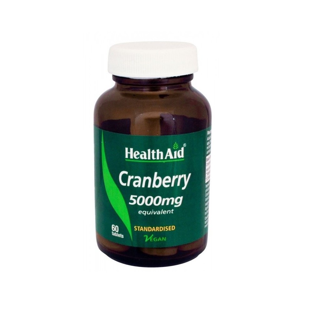 HEALTH AID CRANBERRY 5000mg 60 vetabs