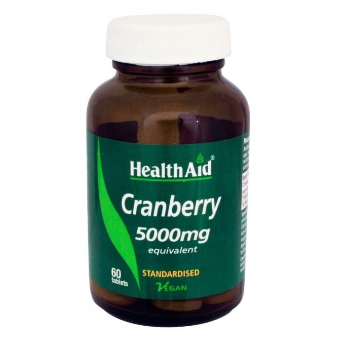 HEALTH AID CRANBERRY 5000mg 60 vetabs