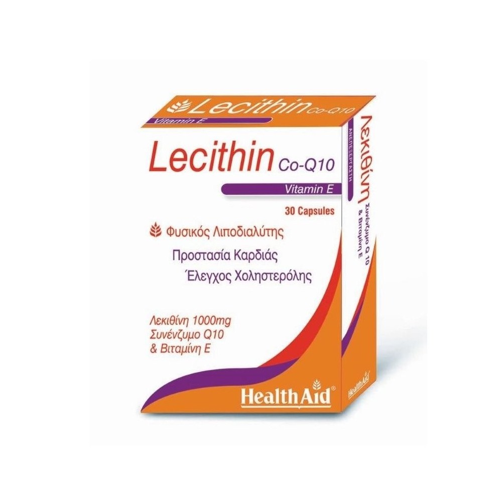 HEALTH AID ΛΕΚΙΘΙΝΗ 600mg & Βιταμίνη Ε. Προστασία καρδιάς 8211