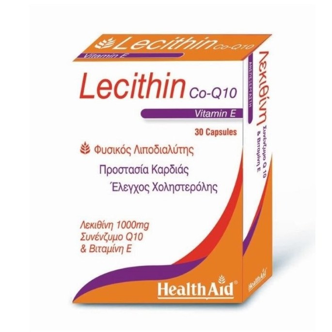 HEALTH AID ΛΕΚΙΘΙΝΗ 600mg & Βιταμίνη Ε. Προστασία καρδιάς 8211