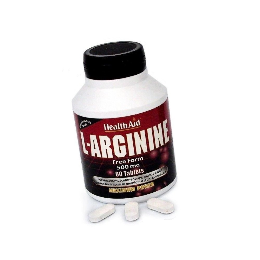 HEALTH AID L-Arginine 500mg 60 tabs