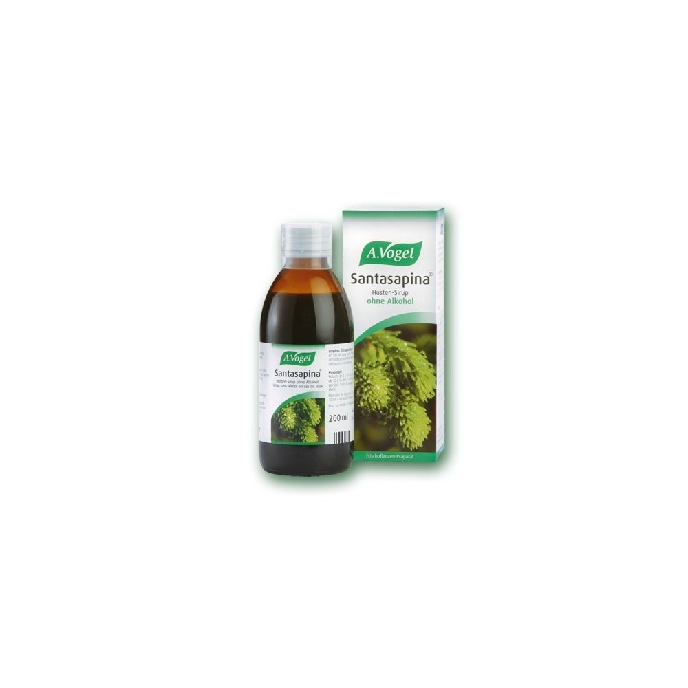A.Vogel Santasapina Syrup Without alc Αντιβηχικό 200ml