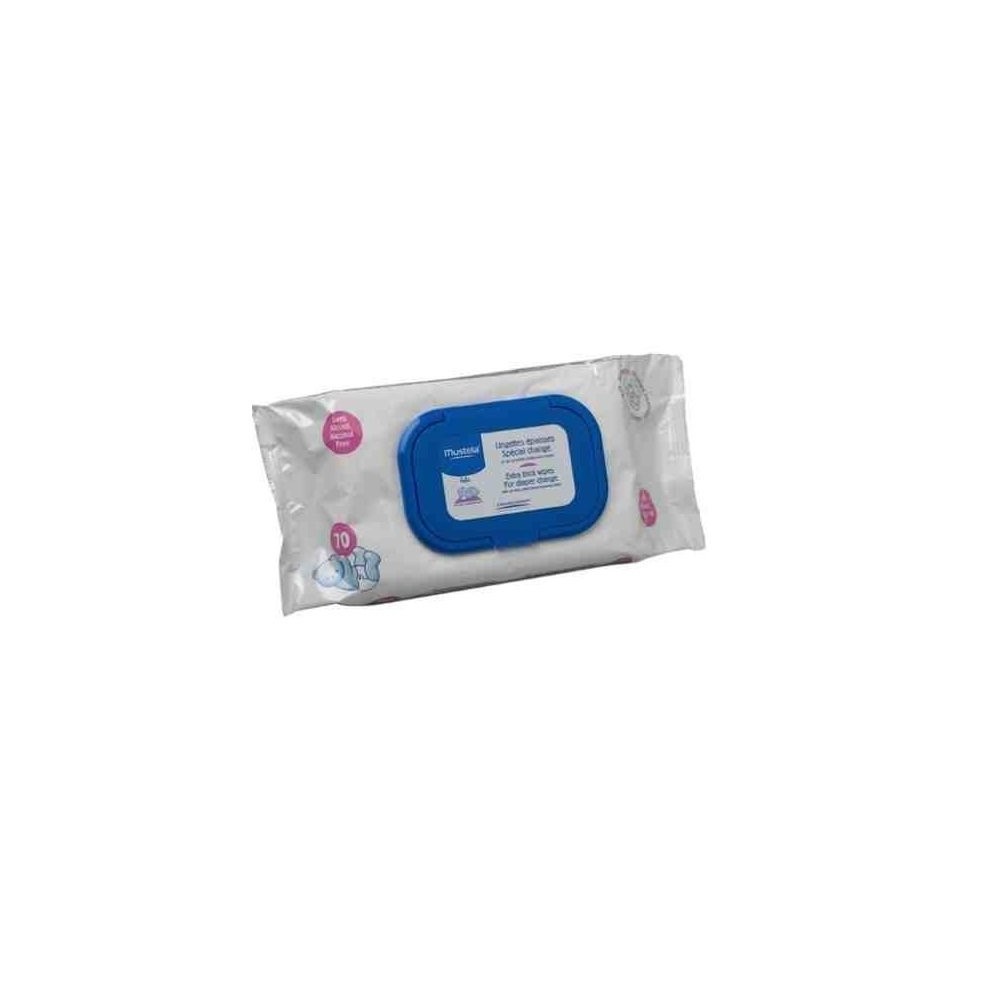 Mustela ΥΓΡΑ ΜΑΝΤΗΛΑΚΙΑ ΚΑΘΑΡΙΣΜΟΥ 70τμχ Dermo Soothing Wipes