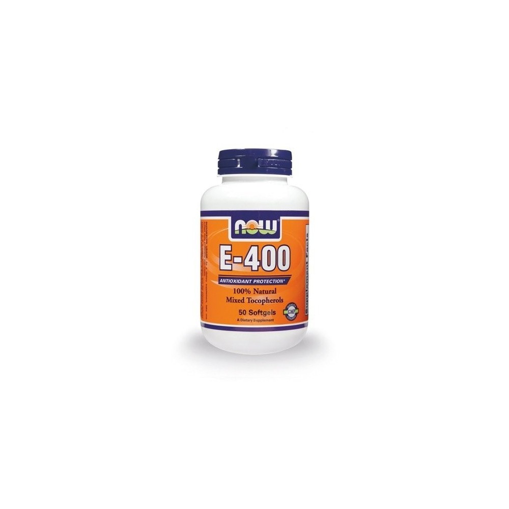 Nowfoods E-400IU Mixed Tocopherols / Unesterified 50 Μαλακές Κάψ