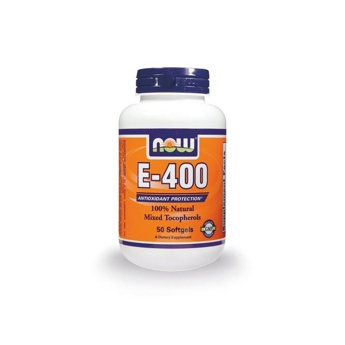 Nowfoods E-400IU Mixed Tocopherols / Unesterified 50 Μαλακές Κάψ