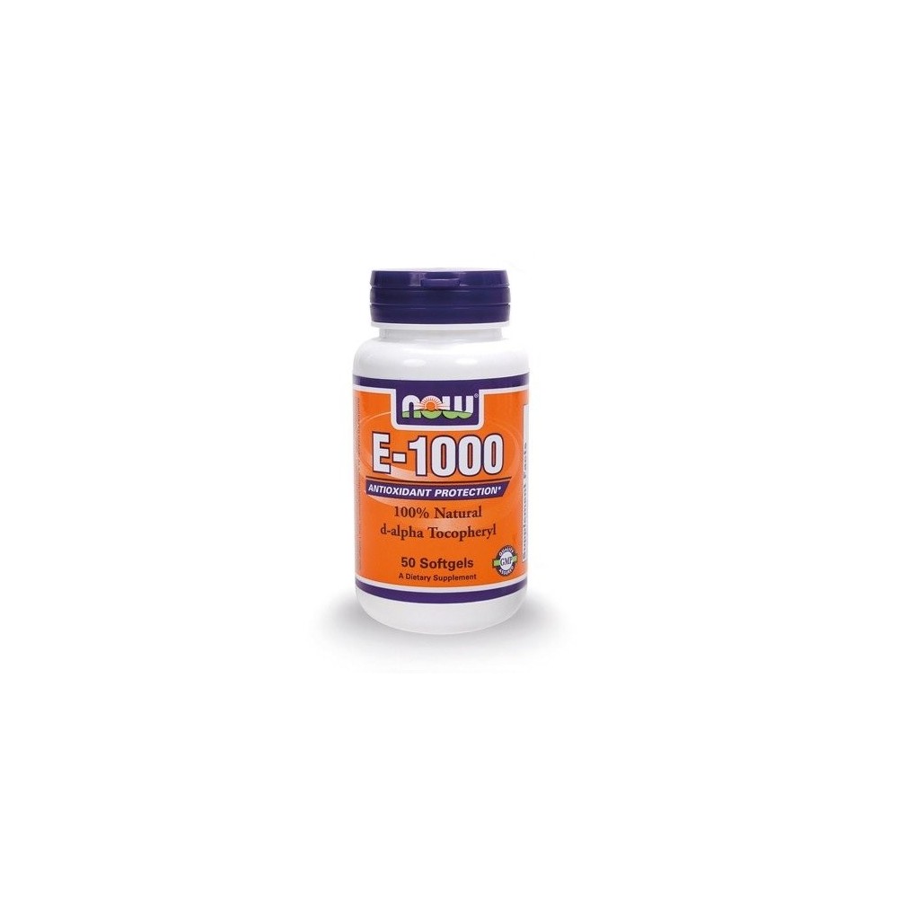 Nowfoods E1000 IU 50 Μαλακές Κάψουλες Βιταμίνη Ε