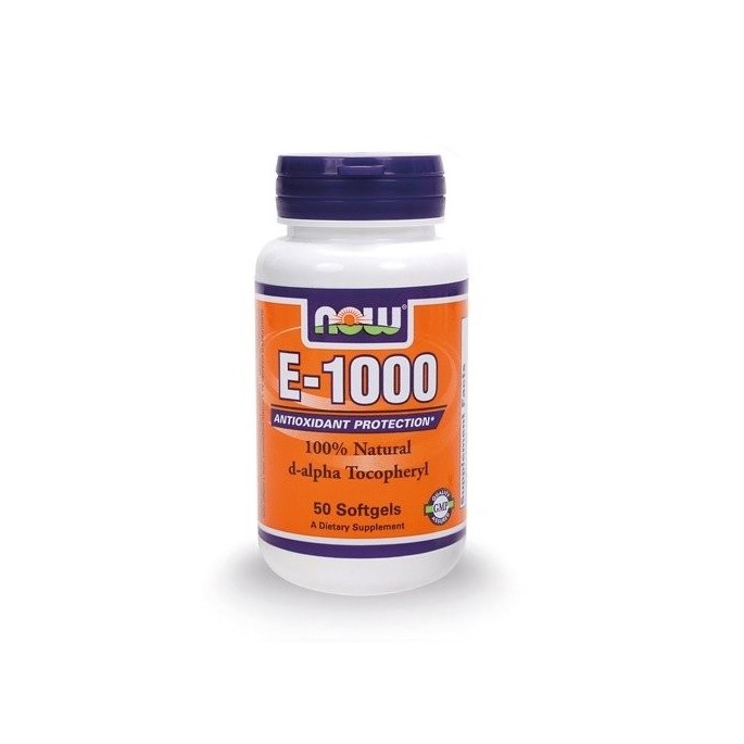 Nowfoods E1000 IU 50 Μαλακές Κάψουλες Βιταμίνη Ε