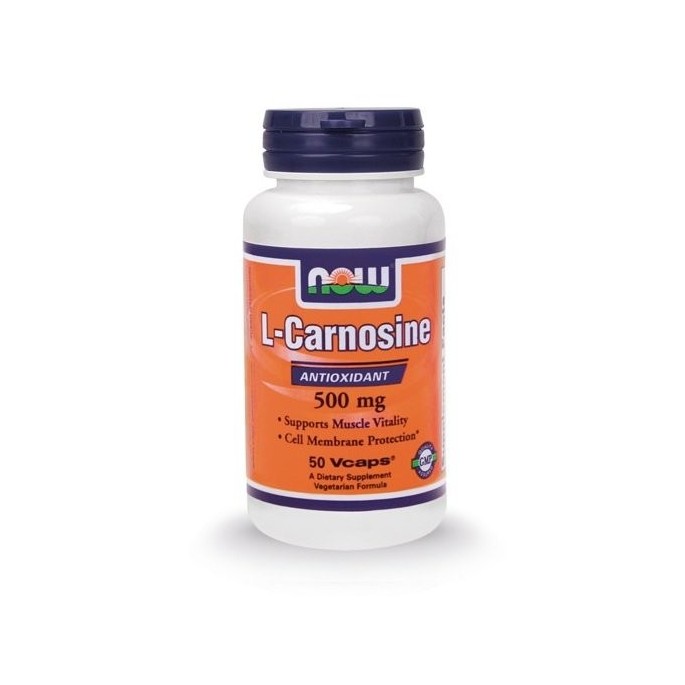 Nowfoods L-CARNOSINE 500mg 50 VCAPS