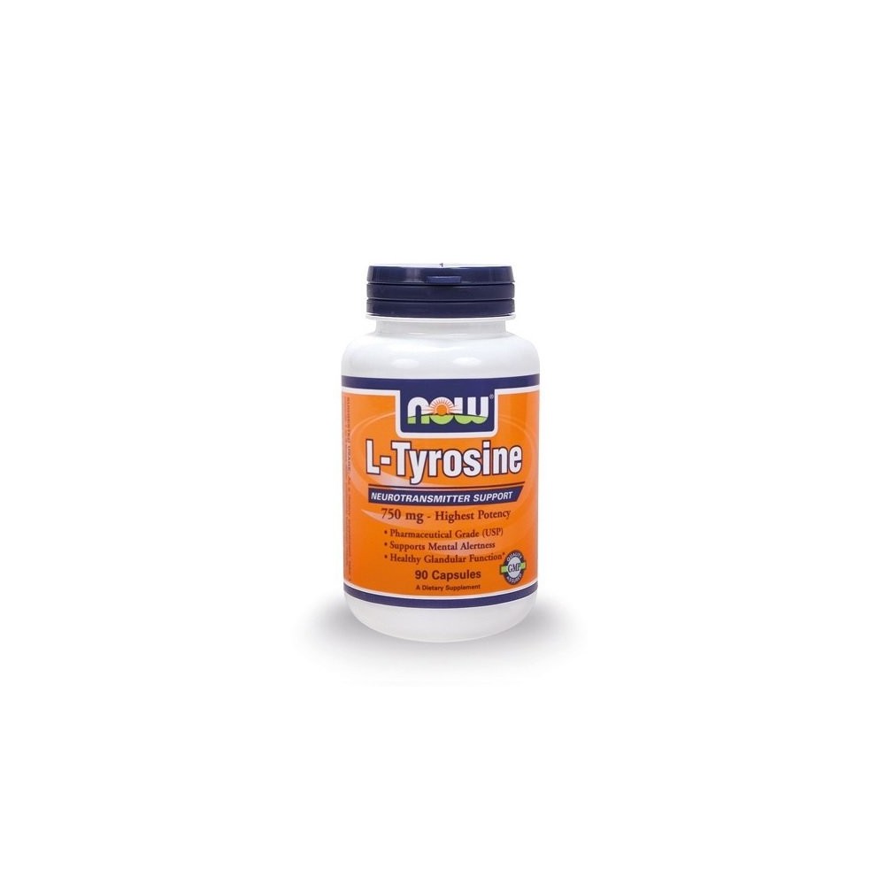 Nowfoods L-TYROSINE 750mg 90 Caps