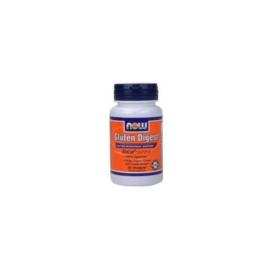 Nowfoods GLUTEN DIGEST ENZYMES 60 VCAPS Πεπτικό Σύστημα