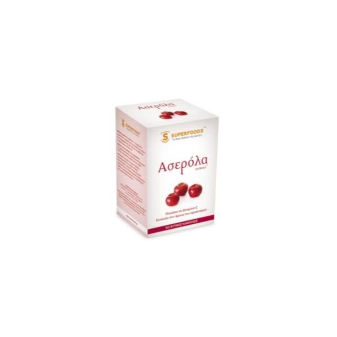 Superfoods Ασερόλα (Acerola) Eubias™, 50caps