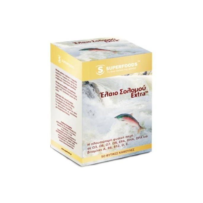 Superfoods Salmon Oil Extra™, EUBIAS, 50caps