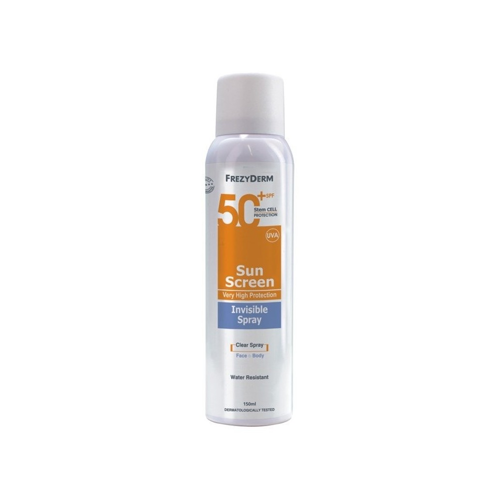 Frezyderm Sun Screen Invisible Spray SPF50+, 150ml