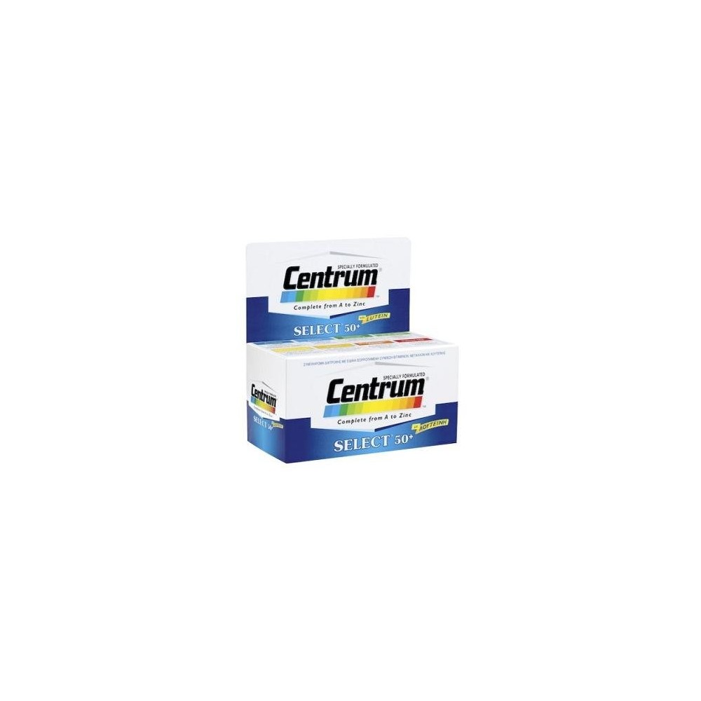 Centrum Select 50 + 60 Tablets, with Lutein
