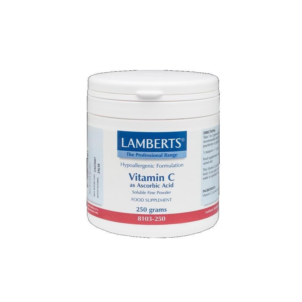Lamberts Ascorbic Acid 250gr