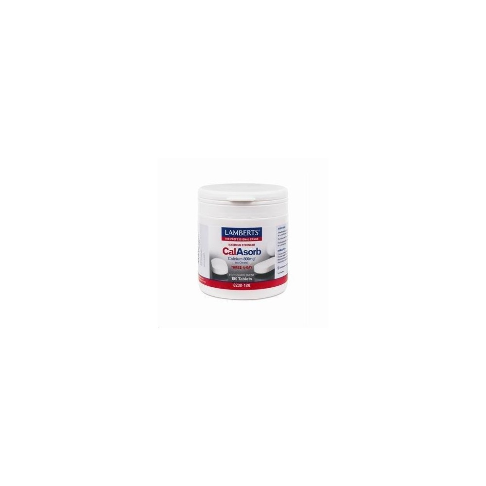 Lamberts CalAsorb Calcium 800mg (as citrate), 60tabs