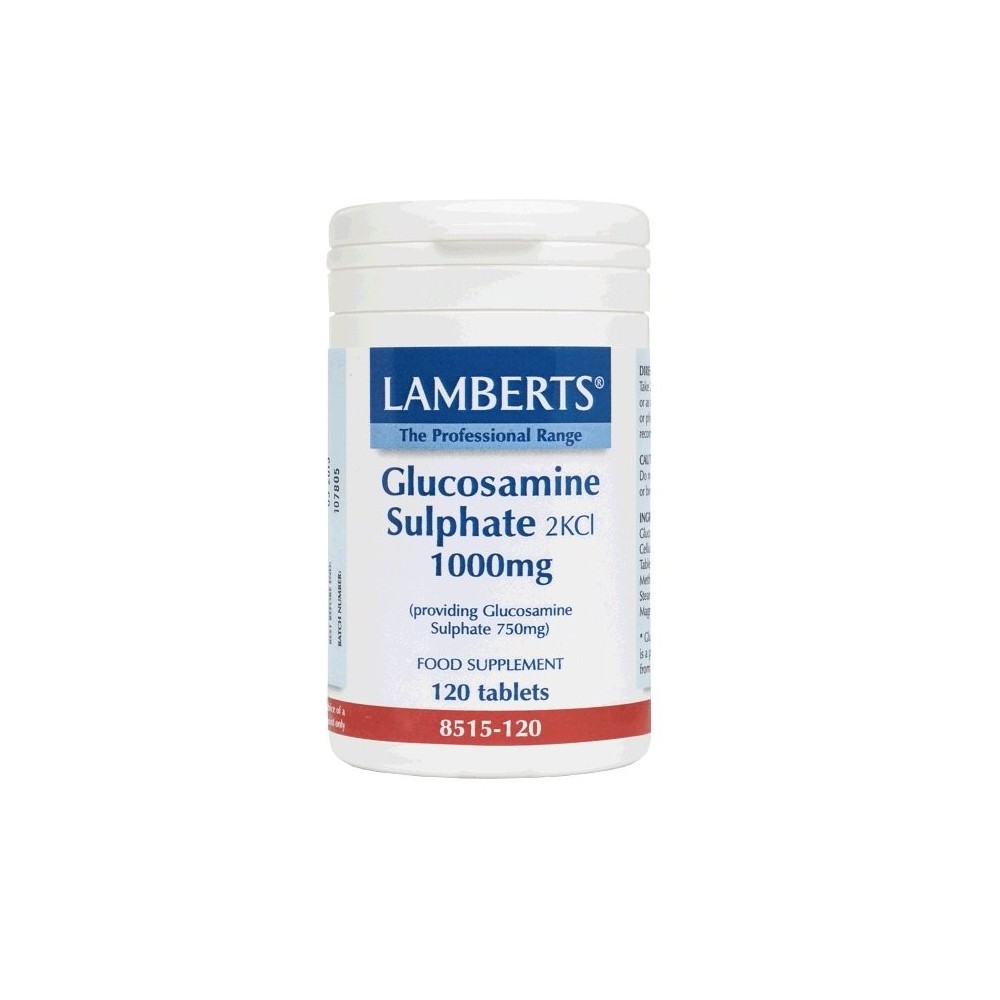 Lamberts Glucosamine Sulphate 100mg 2KCI 120tabs