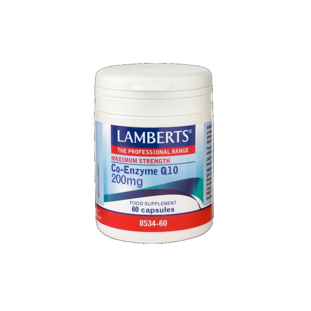 Lamberts CO-Enzyme Q10 200mg 60caps