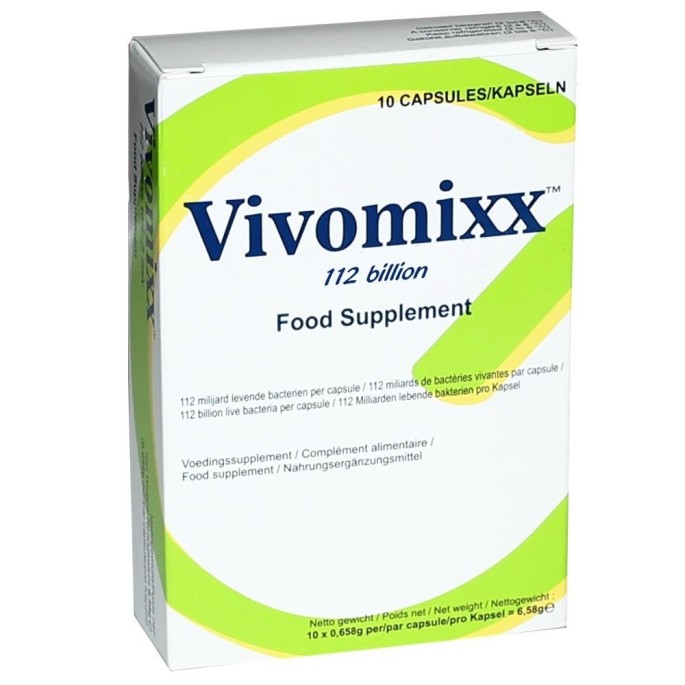 VIVOMIXX HIGH POTENCY PROBIOTICS 10 Caps