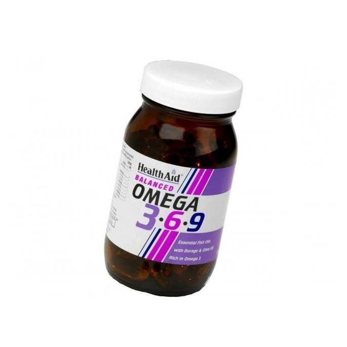 Health Aid Omega 3 - 6 - 9 1155 mg 90caps