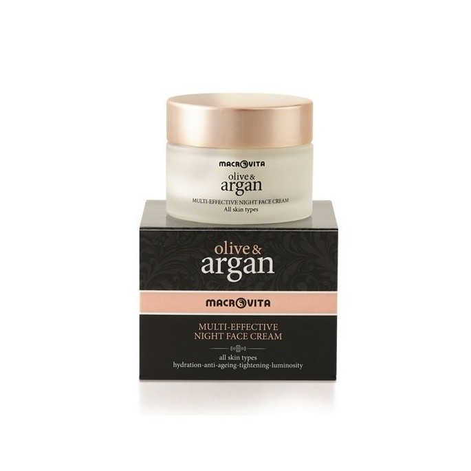 Macrovita Argan Κρεμα Νυχτος 50ml