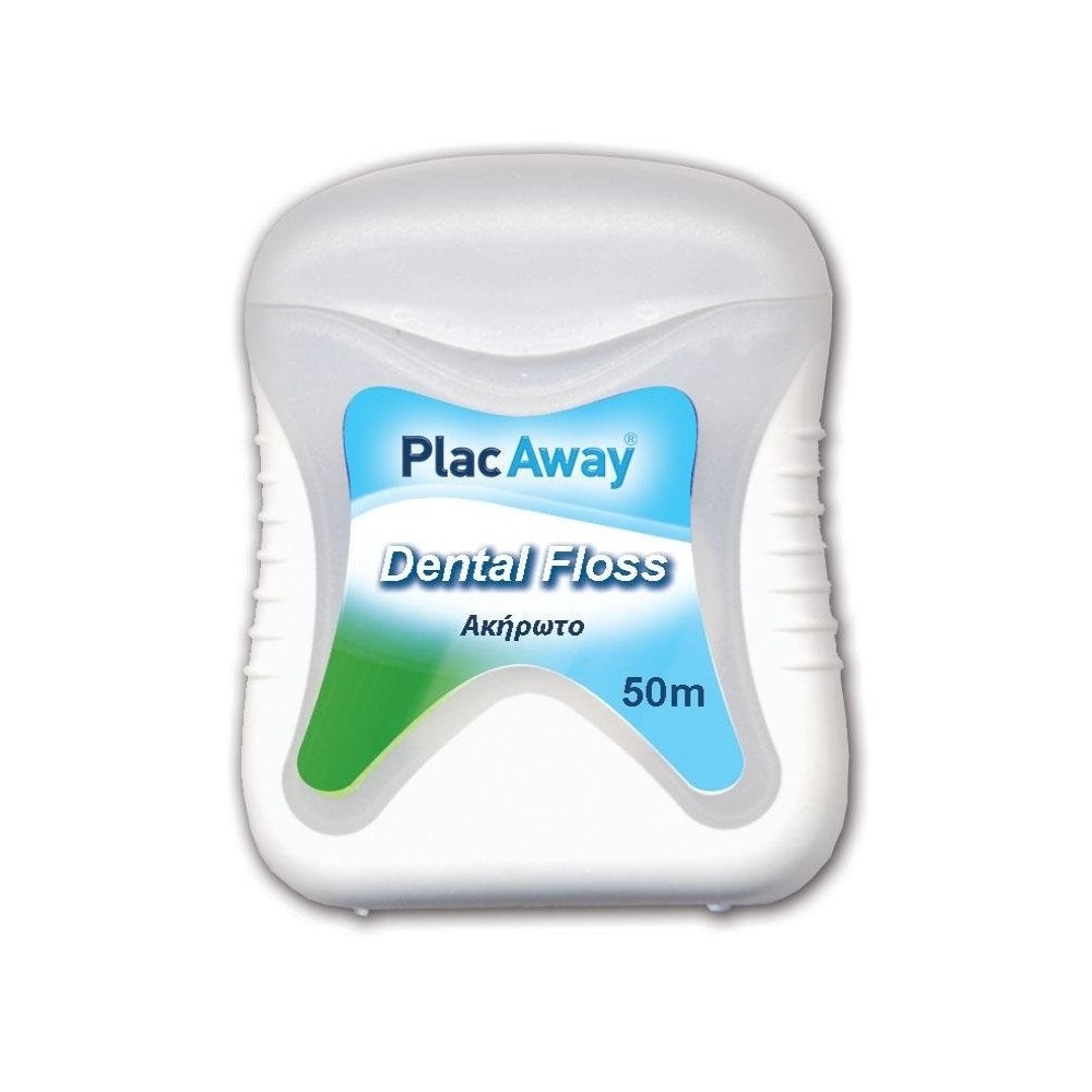 Plac Away Dental Floss Unwaxed 50m