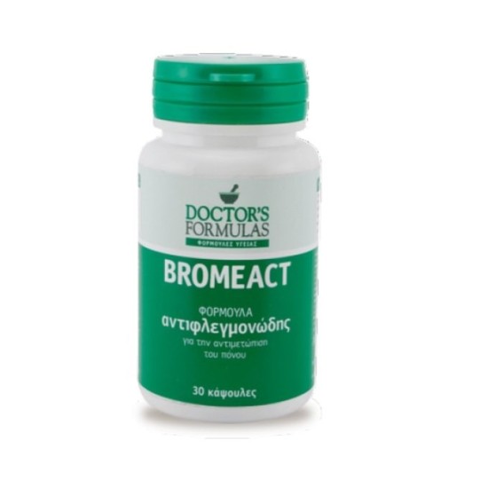 Doctor's Formulas Bromeact Anti-Inflammatory Formula 30 caps