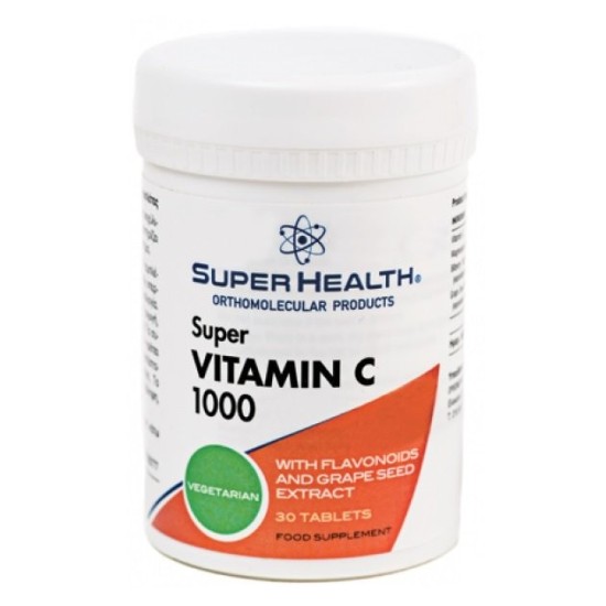 Super Health Super Vitamin C 1000 30tabs