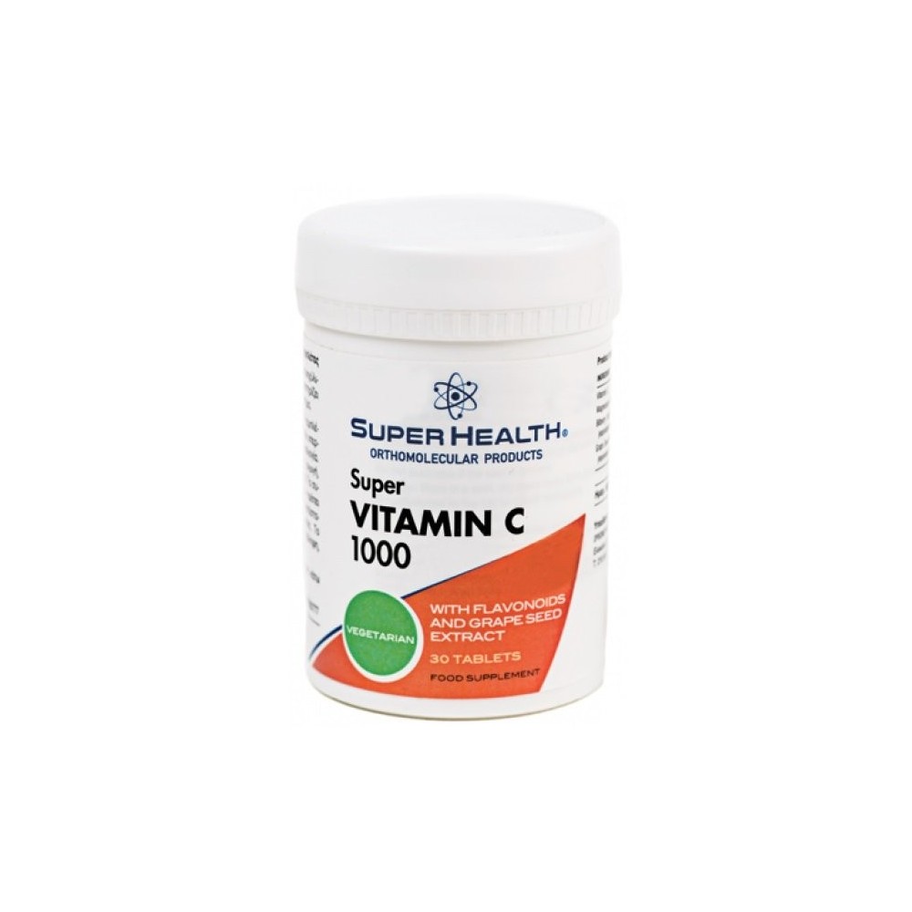 Super Health Super Vitamin C 1000 30tabs