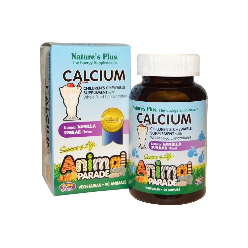 Nature's Plus Animal Parade Calcium Chewable 90 tabs