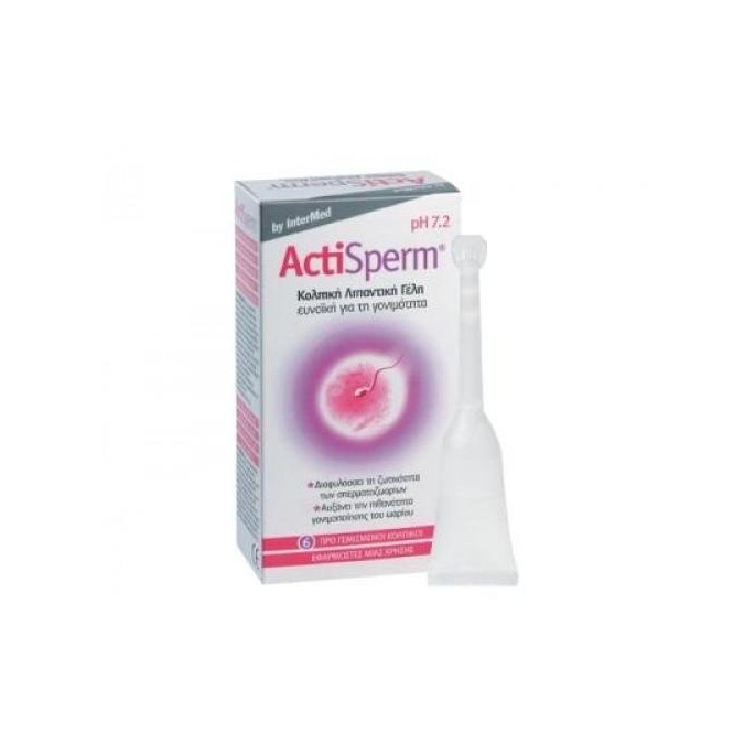 Intermed Actisperm Vaginal gel 6 applicators