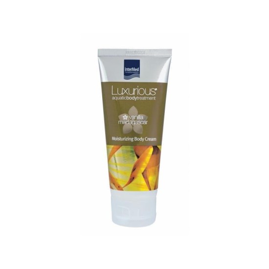 Intermed Luxurious Moisturizing Body Cream Vanilla 200 ml
