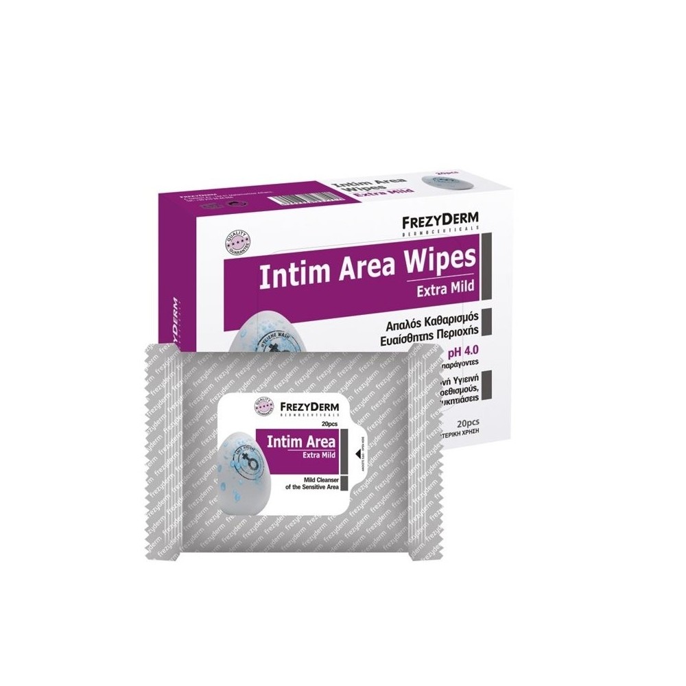 FREZYDERM Intim Area Wipes 20 pcs